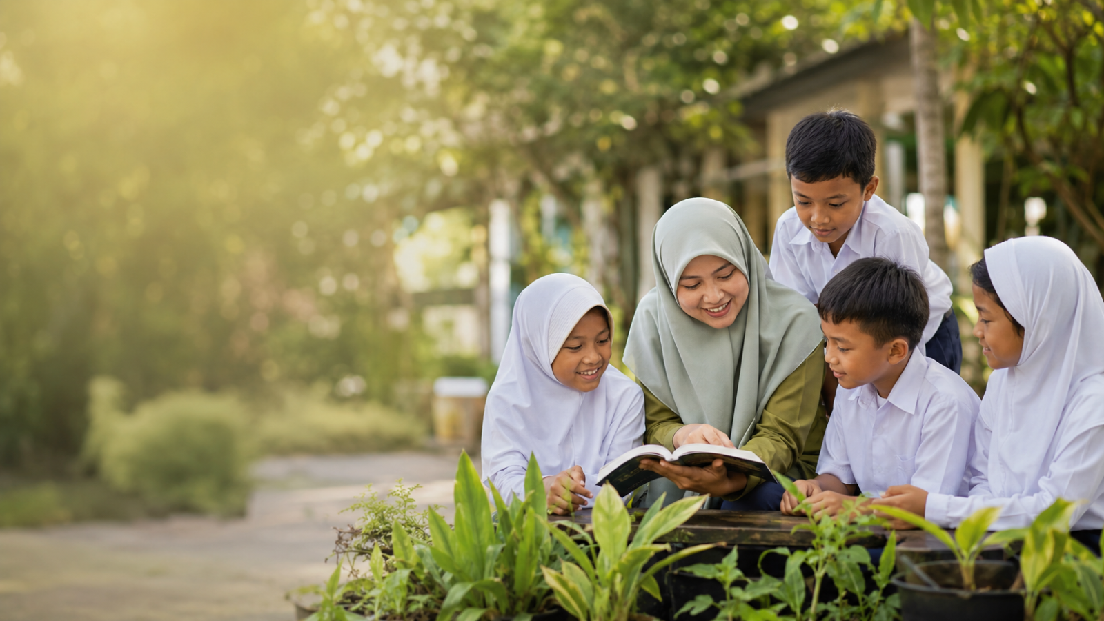 Kegiatan belajar di SD Islam Alhabibah